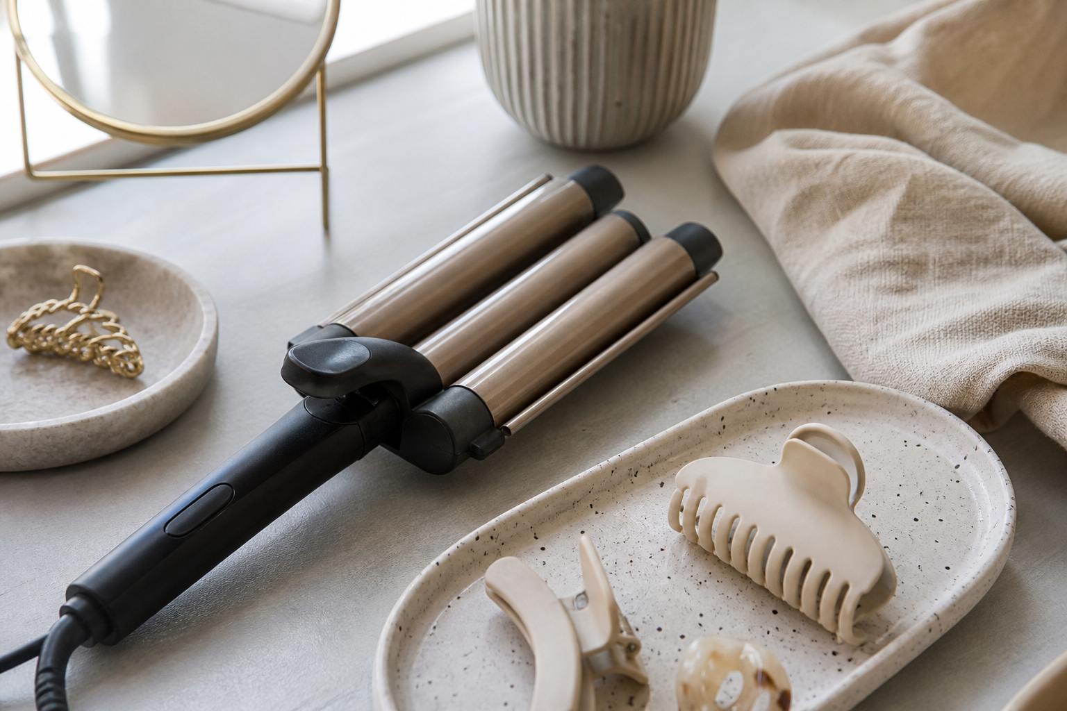 how to get beach waves — editorial clearance guide image